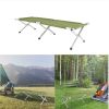 Folding Camping Cot with Carrying Bags Outdoor Travel Hiking Sleeping Chair Bed