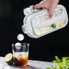 1pc Ice Ball Maker Kettle Kitchen Bar Accessories Gadgets Creative Ice Cube Mold 2 In 1 Multi-Functional Container Pot