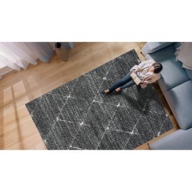 [Only support Drop Shipping Buyer] Sophie Talas Trellis Area Rug in Grey and Cream