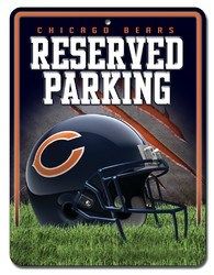 Chicago Bears Sign Metal Parking Special Order