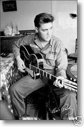 Elvis Presley US Army-24x36