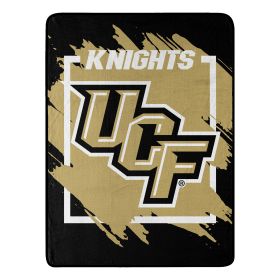 CENTRAL FLORIDA OFFICIAL NCAA "Dimensional" Micro Raschel Throw Blanket; 46" x 60"