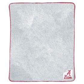 Alabama OFFICIAL NCAA Two-Tone Sherpa Throw Blanket; 50" x 60"