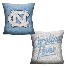 UNC OFFICIAL NCAA "Invert" Woven Pillow