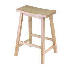 Satori 24" Saddle Seat Bar Stool Beech