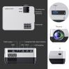 DBPOWER WiFi Projector, Upgrade 8500L Full HD 1080p Video Projector with Carry Case, Support iOS/Android Sync Screen, Zoom&Sleep Timer, 4.3' LCD Home