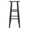 Element Bar Stools; 2-Pc Set; Espresso