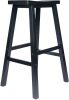 Winsome Satori Seat Bar Stool; 29"; Black