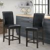 25inch Counter Height Set of 2 Bar Stools