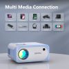 Mini Projector;  Native 1080P Full HD 9000L SOPYOU Movie Outdoor Projector 4K Supported with 360Â¬âˆž Tripod;  Video Mini Portable Projector for HDMI;  U