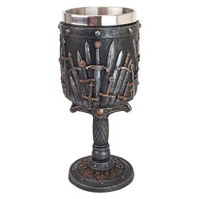 Sophisticated Elegant Spooky Decor As Indoor Ornament (Color: As pic show, Shape: Lord of the Swords Gothic Goblet)