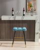 &nbsp;Vintage Bar Stools Footrest Counter Height Dining Chairs