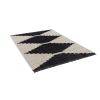 [Only support Drop Shipping Buyer] Amanda Black & Ivory Modern Area Rug