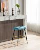 &nbsp;Vintage Bar Stools Footrest Counter Height Dining Chairs