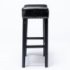 Backless Bar Stools, 2-Pcs Set