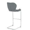 Bar chair modern design for dining and kitchen barstool with metal legs set of 4